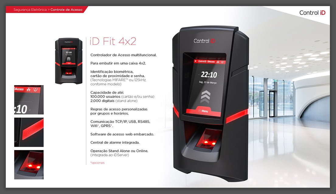 Portfolio de Produtos Control iD